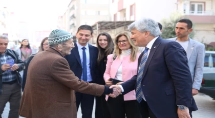 İYİ PARTİ MUĞLA BÜYÜKŞEHİR BELEDİYE BAŞKAN ADAYI METİN ERGÜN VE YATAĞAN BELEDİYE BAŞKAN ADAYI HÜSEYİN ÇÖLLÜOĞLU, YATAĞAN ESNAFINA ZİYARETLERDE BULUNDU