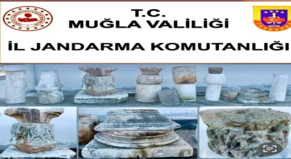 Yatağan'da tarihi eser operasyonu