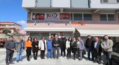 MESUT GÜNAY, DEMEÇ GAZETESİ'NİN 21. YILI DOLAYISIYLA ZİYARET ETTİ
