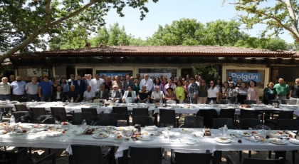 Muğla Gazeteciler Cemiyeti (MGC) Üyeleri Dayanışma Kahvaltısında Bir Araya Geldi