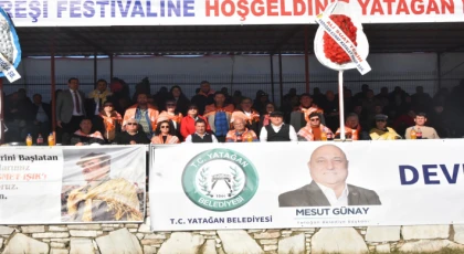 24. Yatağan Geleneksel Deve Güreşi Festivali Büyük İlgi Gördü