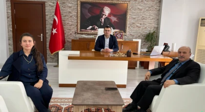Ege’nin Renkleri Kreş ve Gündüz Bakımevi Yatagan Kaymakamı Kılıç’ı Ziyaret Etti