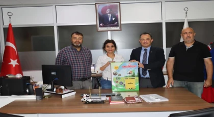 BAŞKAN SERKAN ALPÖZEN’DEN YATAĞAN İLÇE TARIM MÜDÜRLÜĞÜNE ZİYARET