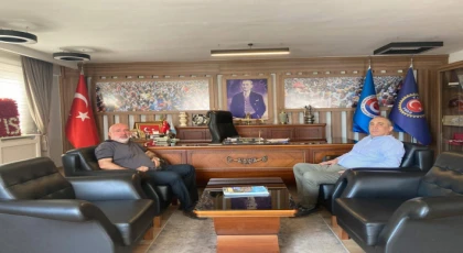 KAYMAKAM İLHAN’DAN TES-İŞ SENDİKASINA İADE-İ ZİYARET