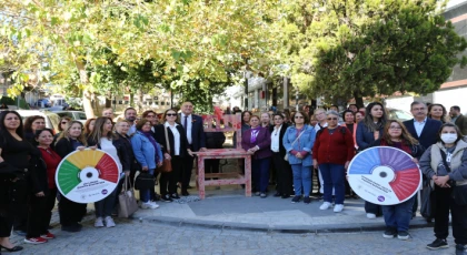 25 Kasım’da Yatağan’da Kadına Şiddete Karşı Sembolik Zincir Açıldı