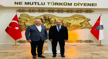 BAŞKAN DEMİR’DEN EMNİYET MÜDÜRÜ KARADENİZ’E ZİYARET