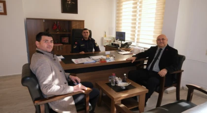 GÜNAY VE FEHMİ GÜNAY’DAN BOZÜYÜK JANDARMA KARAKOLU’NA ZİYARET