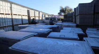 Yatağan’da Çöp Konteynerleri Yenileniyor