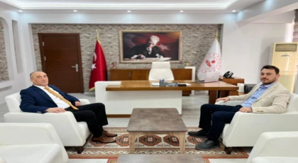 AK Parti Yatağan İlçe Başkanı Enver Koç’tan Kaymakam Turgay İlhan’a Nezaket Ziyareti