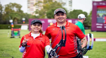 Hazal ve Emircan’dan Altın Madalya