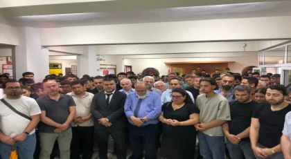 YATAĞAN EĞİTİM CAMİASI YASTA: HÜSEYİN ORTAN SON YOLCULUĞUNA UĞURLANDI