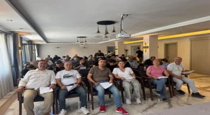 YATAĞAN ORMAN İŞLETME MÜDÜRLÜĞÜ PERSONELİNE İŞ SAĞLIĞI VE GÜVENLİĞİ EĞİTİMİ VERİLDİ