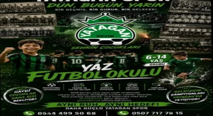 YATAĞANSPOR SPOR OKULU KAYITLARI BAŞLADI